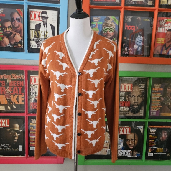 Other - Joe College Sports University of Texas cable knit sweater